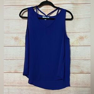 She & Sky Blue Blouse